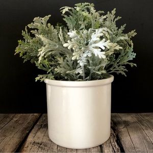 ✨Vintage✨ Portuguese Vase + Artificial Plant